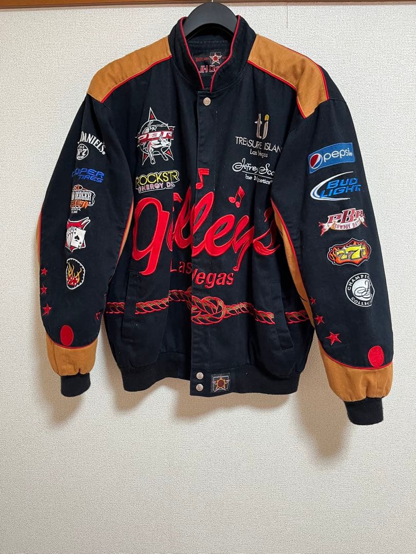 刺繍レーシングジャケット