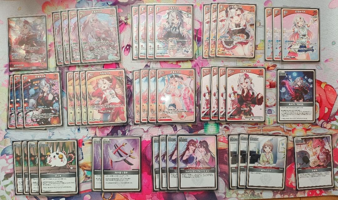 あやめ単　ころね単　推しすいせいおかクロ　デッキ＋調整パーツ付き ホロカ 買取情報】 デッキパーツの買取表になります‼ 猫又おかゆ OSR