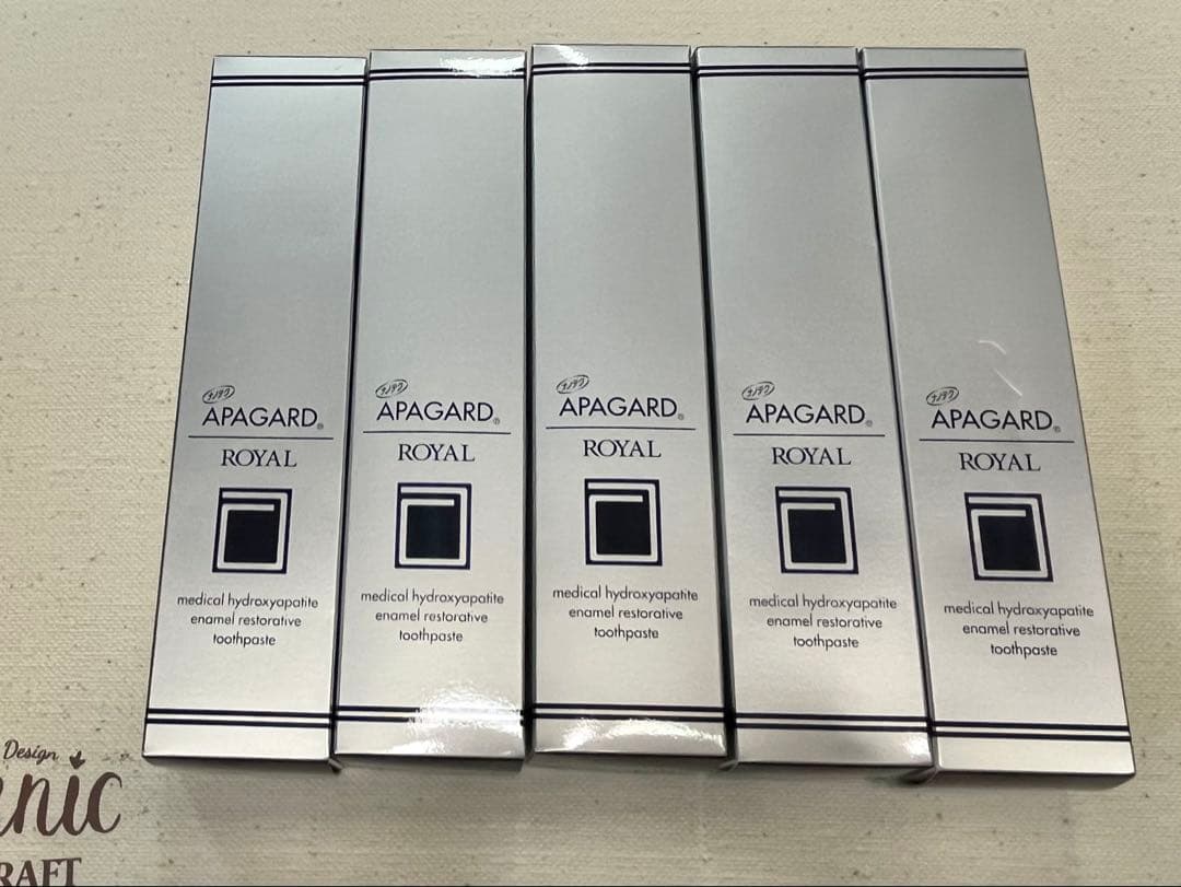 APAGARD  歯磨き粉 135g✖️5本セット【新品未開封】