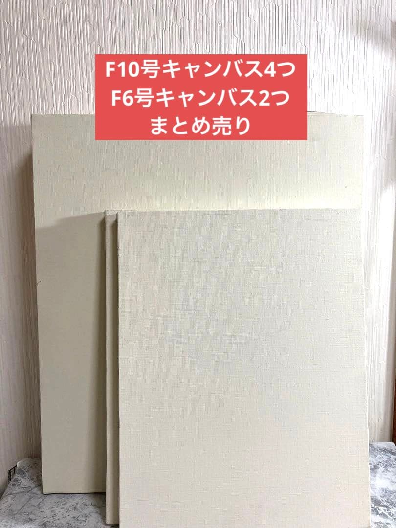 F10号キャンバス×4とF6号キャンバス×2のセット【キャンバス合計6つ】