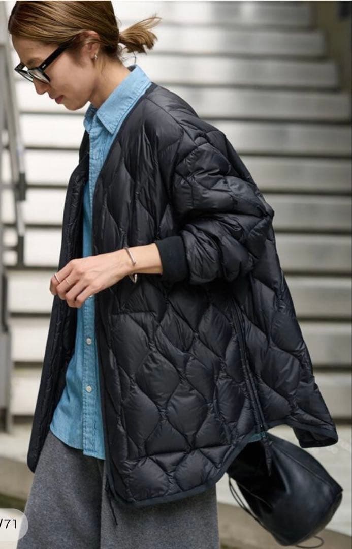 FRAMeWORK TAION/タイオン 別注フードビブス付きブルゾン 2