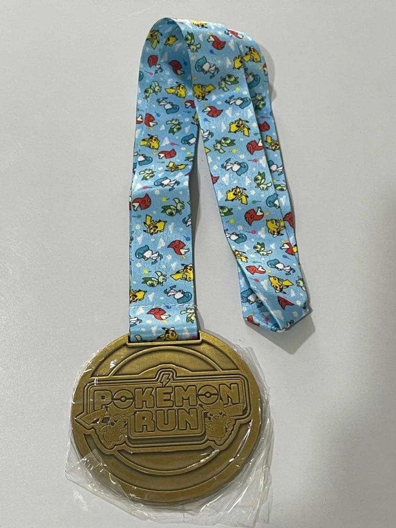 ポケモンラン 2024 完走者メダル　ジョグジャカルタ　インドネシア限定
