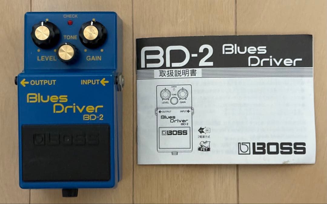 BOSS BD-2 Blues D （2001年台湾製、初期型）