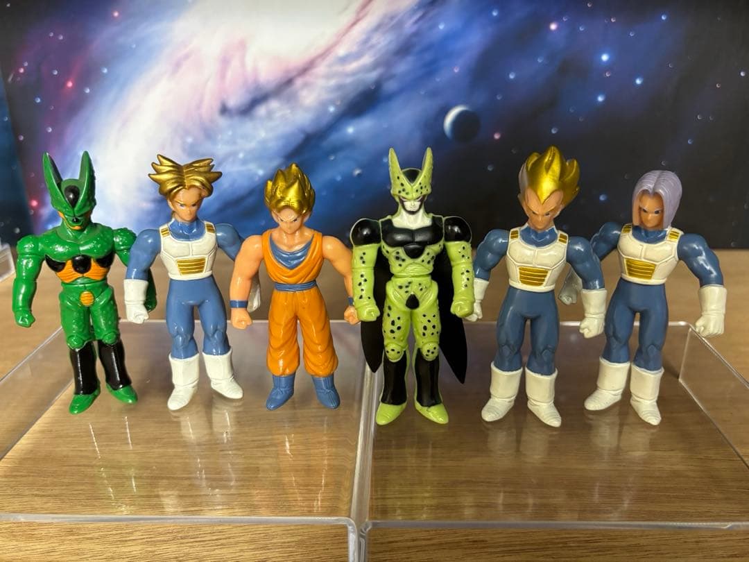 ☆1992年当時物 ドラゴンボールZ ソフビキット6種セット