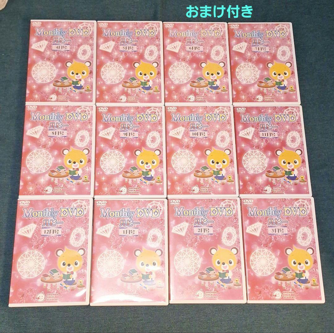 マンスリーDVD ルビー 全巻 12ヵ月　七田　パイナップルキッズ