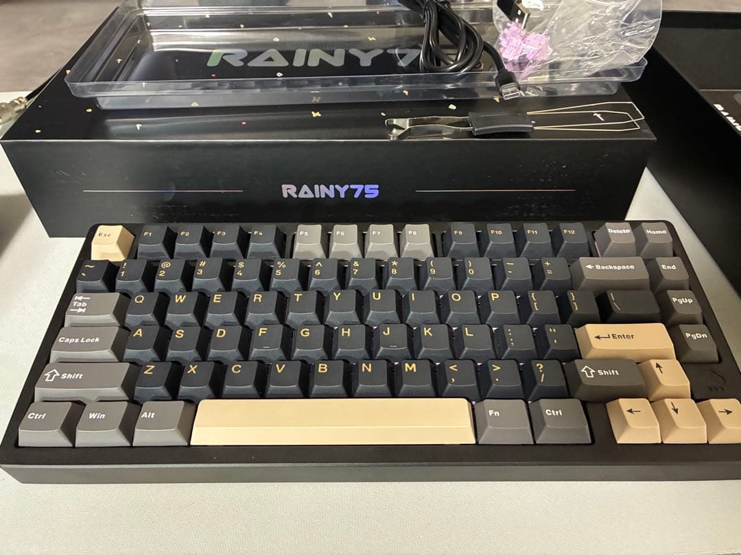 RAINY75 キーボード 本体　最終値下げ済 WOBKEY Rainy 75【メカニカルキーボード】