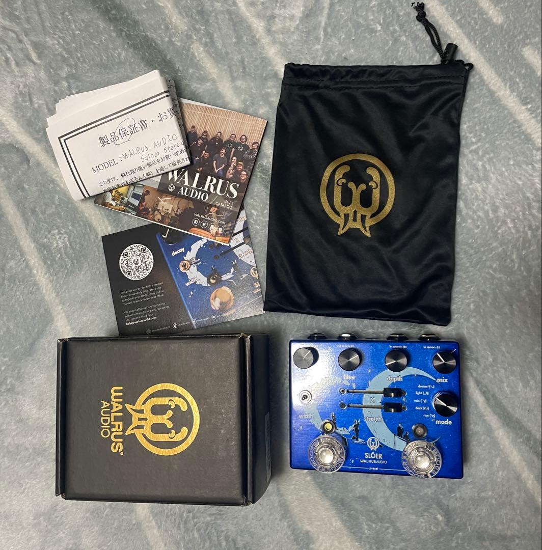 Walrus Audio Slöer （箱付き） Slöer Stereo Ambient Reverb