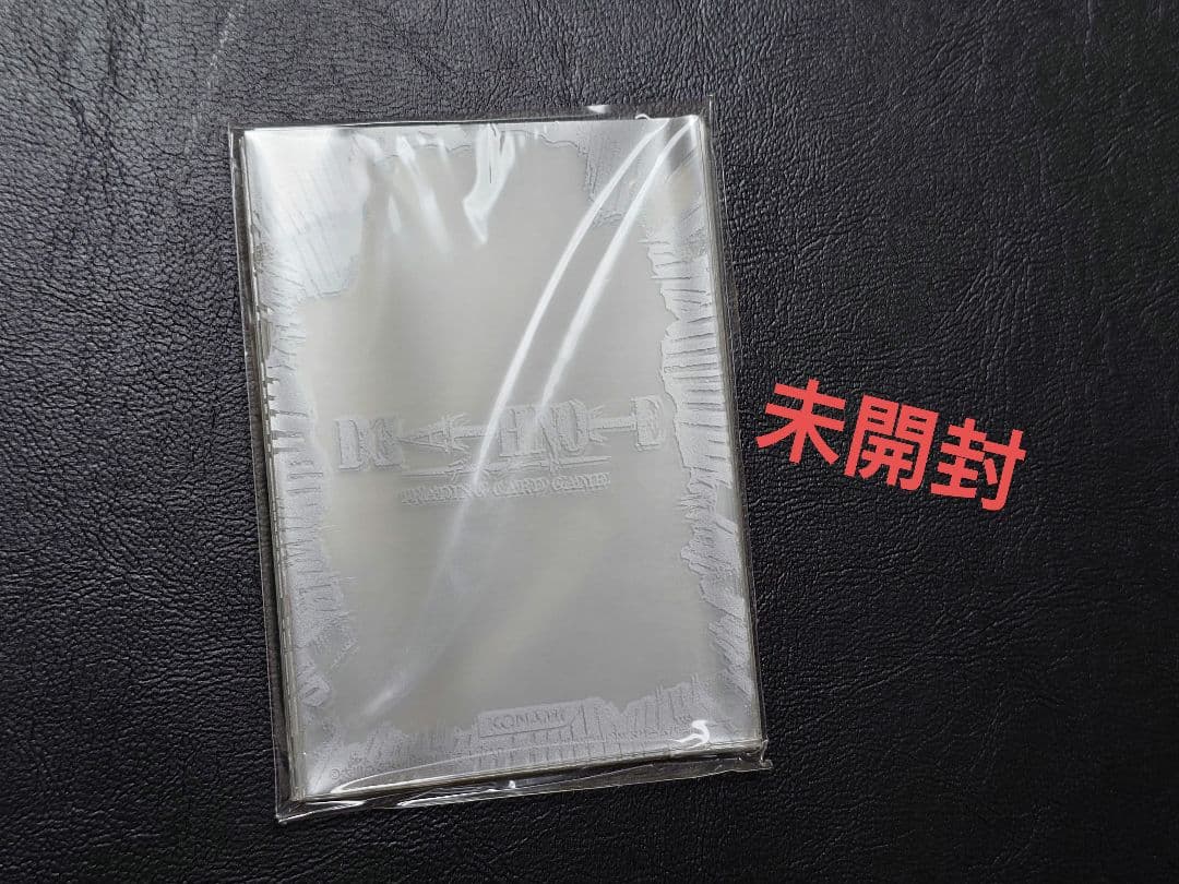 DEATH NOTE トレーディングカード　デスノート 　スリーブ　未開封 DEATHNOTE デスノート コナミ/トレーディングカード02/10枚パック
