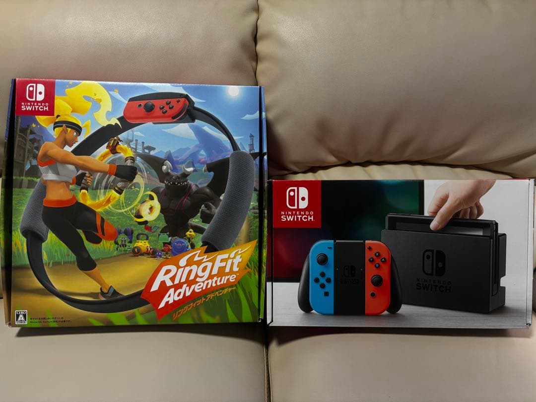 Nintendo Switch 本体 + リングフィット セット売り