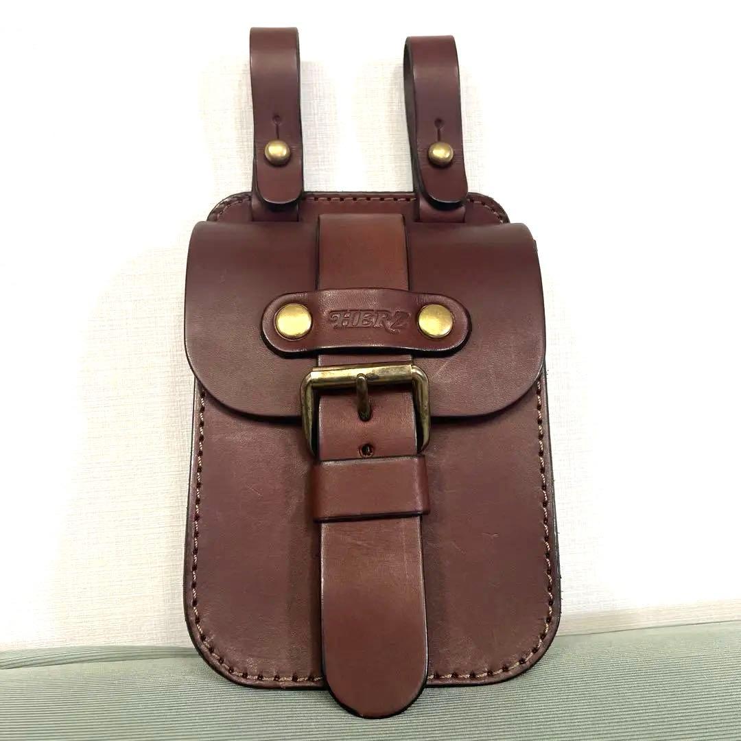 未使用品☆ HERZ ヘルツ　ベルトポーチ　Lサイズ
