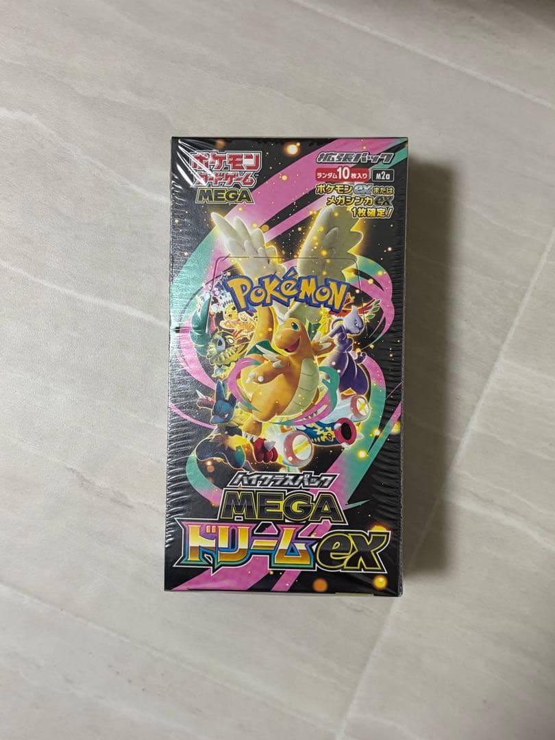 ポケモンカードゲーム MEGAドリームex BOX