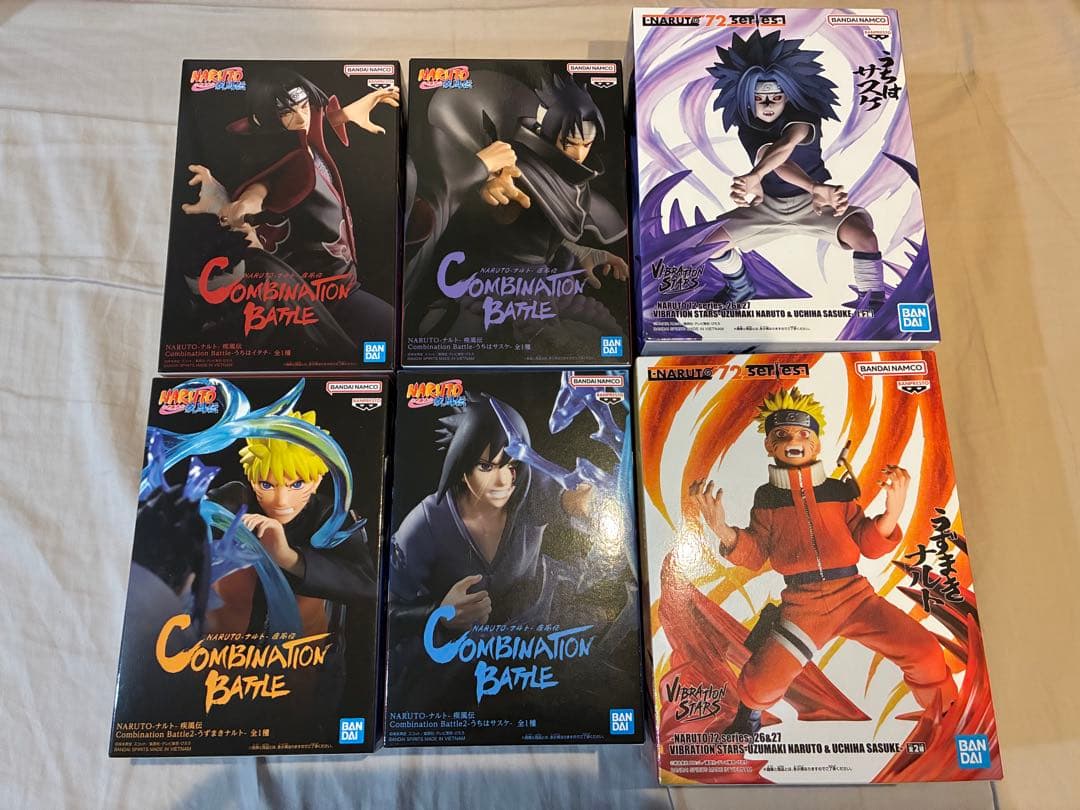 ナルト Combination フィギュア イタチ サスケ　naruto