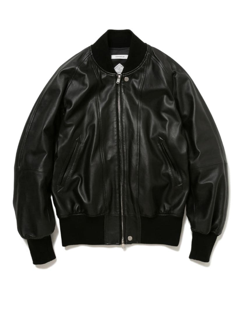 ジャケット・アウター nonnative STUDENT BLOUSON SHEEP LEATHER