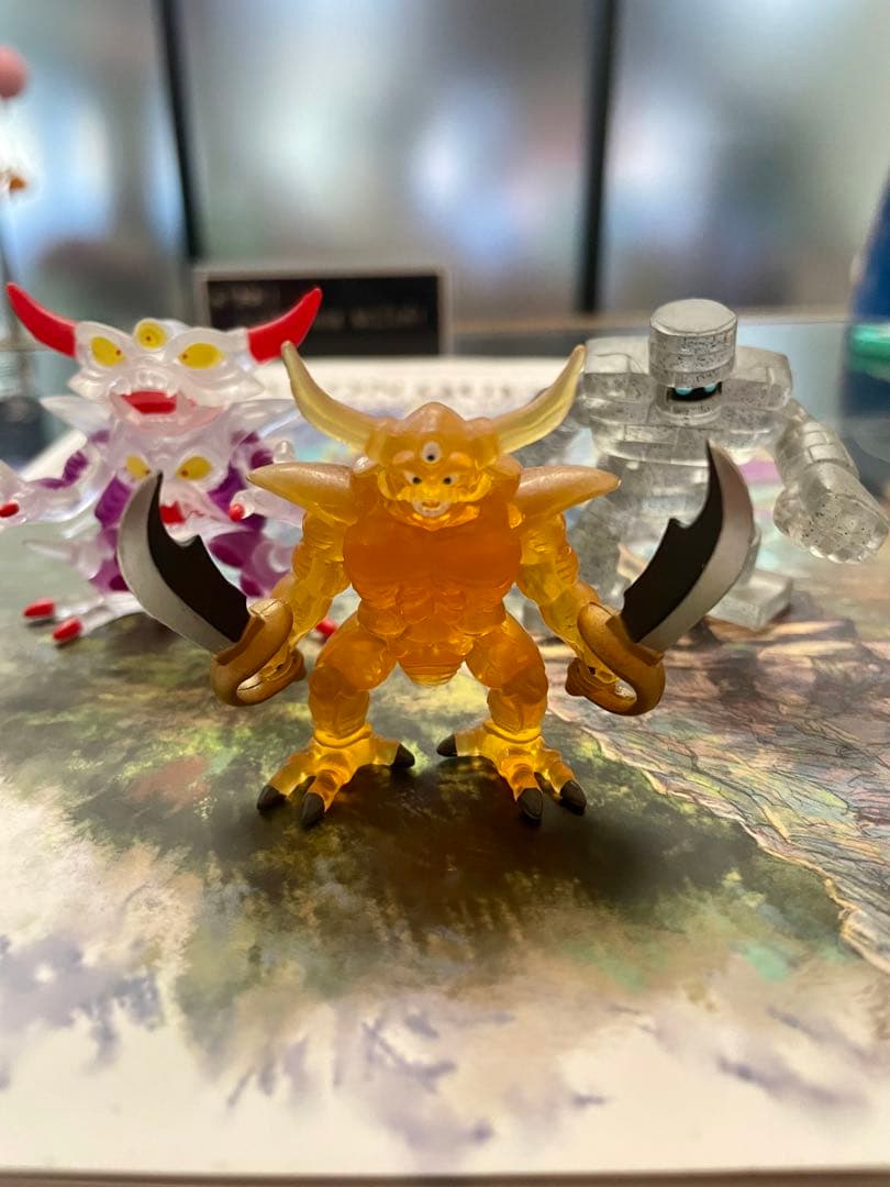 ドラゴンクエスト　エスターク他あり　フィギュア ドラゴンクエスト コマンドウィンドゥ付きフィギュアコレクション