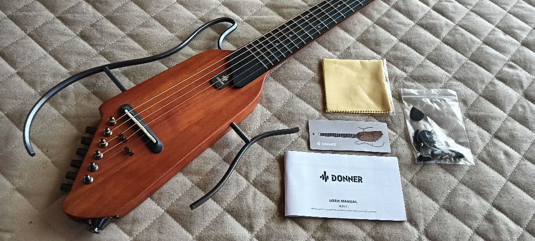 【値下げしました】サイレントアコースティックギター　　DONNER HUSH-I
