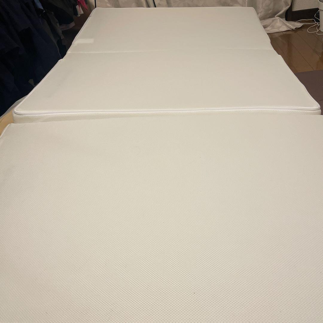 ホワイト シングルサイズ マットレス