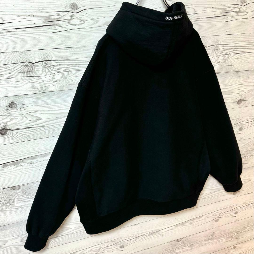 希少‼︎スモールボックスロゴ刺繍Sロゴ S logo】シュプリーム パーカー