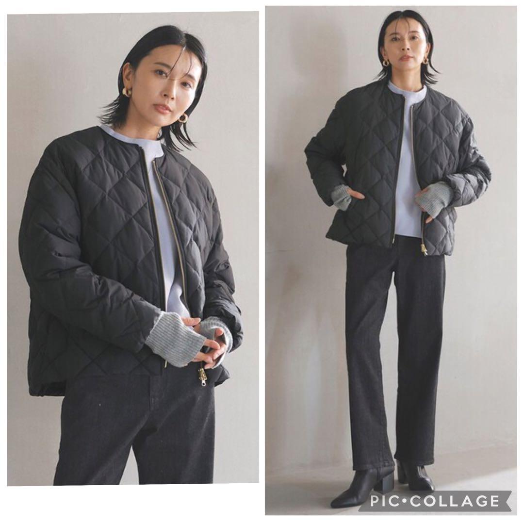 TAION×UNFILO キルティングダウン ダウンジャケット コート