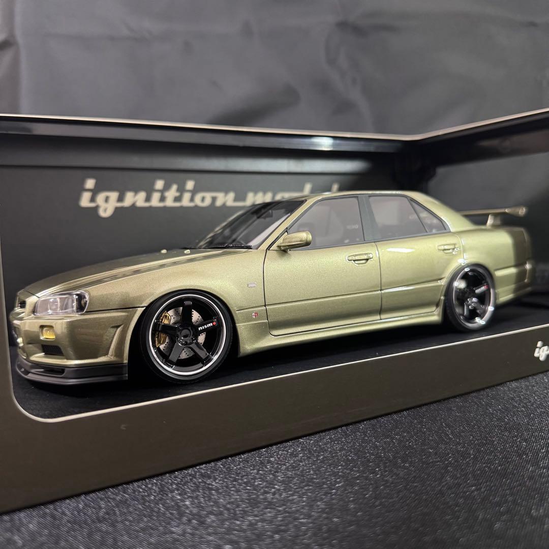 イグニッションモデル1/18ER34スカイライン25GTTurbo IG1582