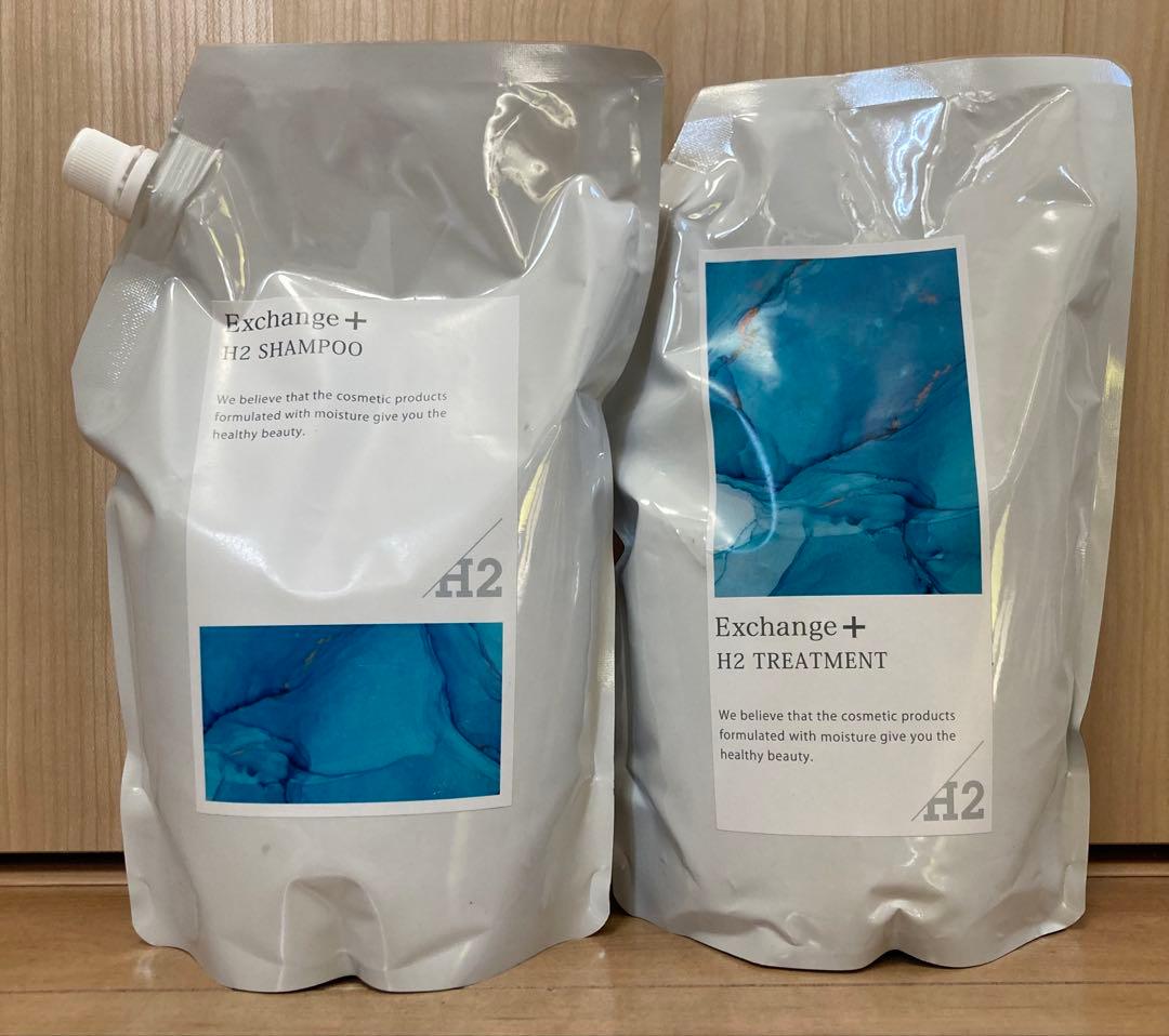 Exchange + H2 シャンプー＆トリートメント セット　ストリ