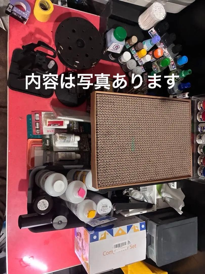 プラモデル引退　エアブラシ付き