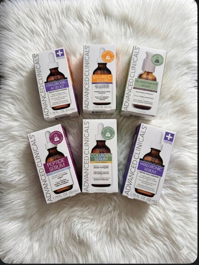 【大幅値下げ】ADVANCED CLINICALS 美容液セット 6本