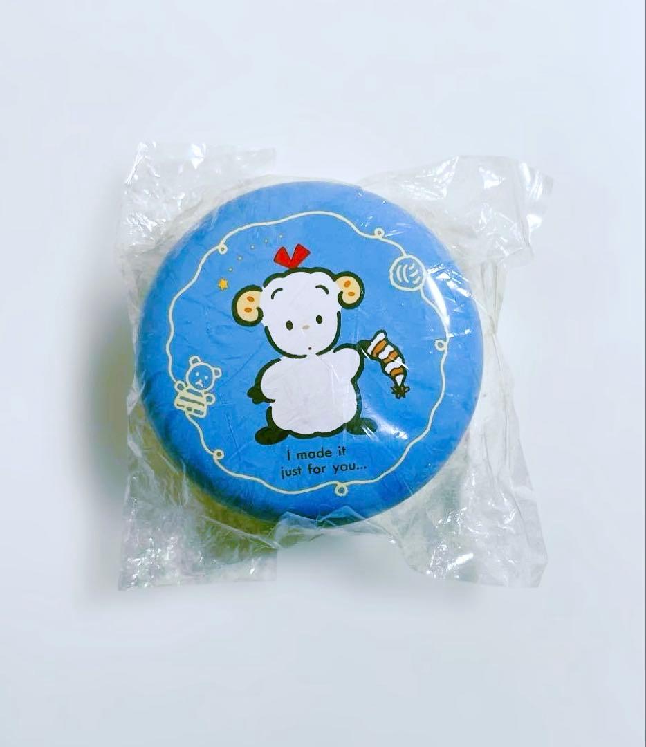 【匿名配送】未使用　未開封 サンリオ 丸缶 小物入れ 1990 文房具