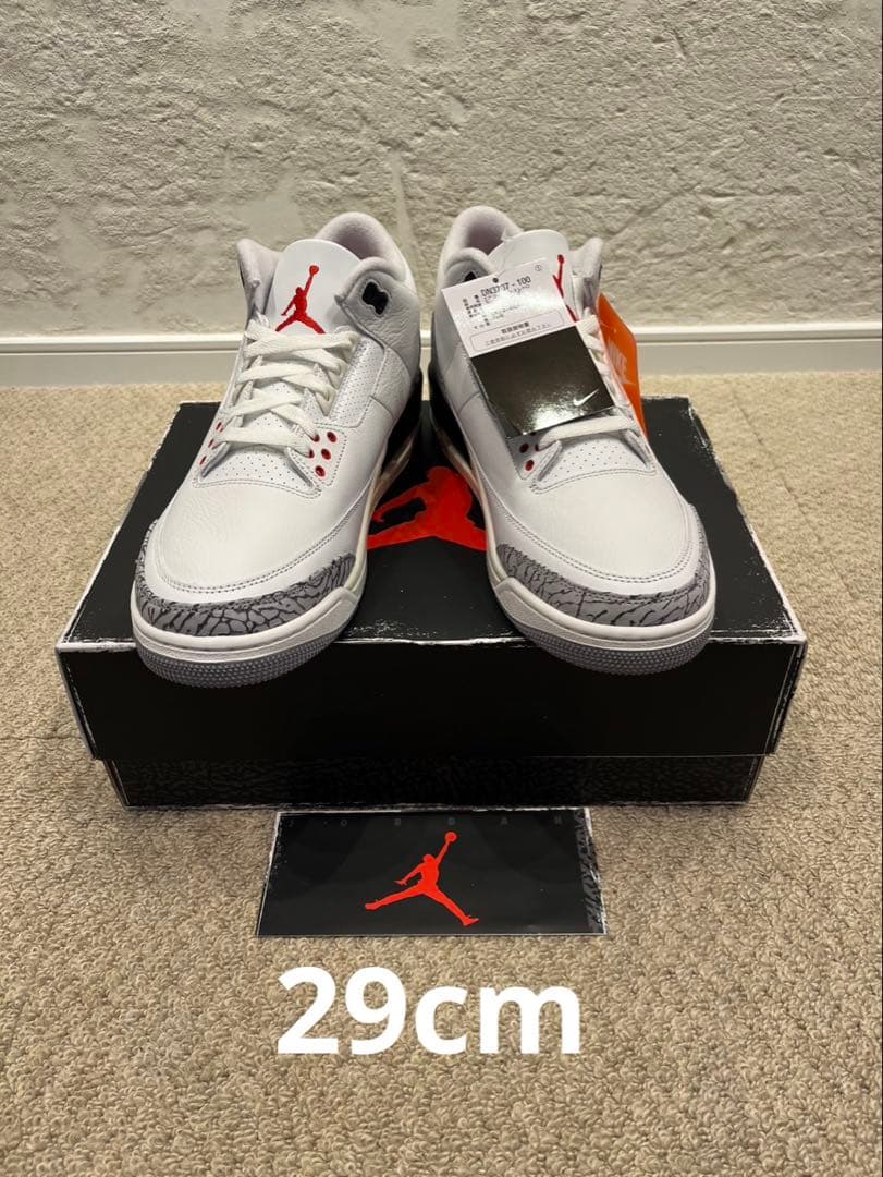 ジョーダン3 Reimagined 29cm