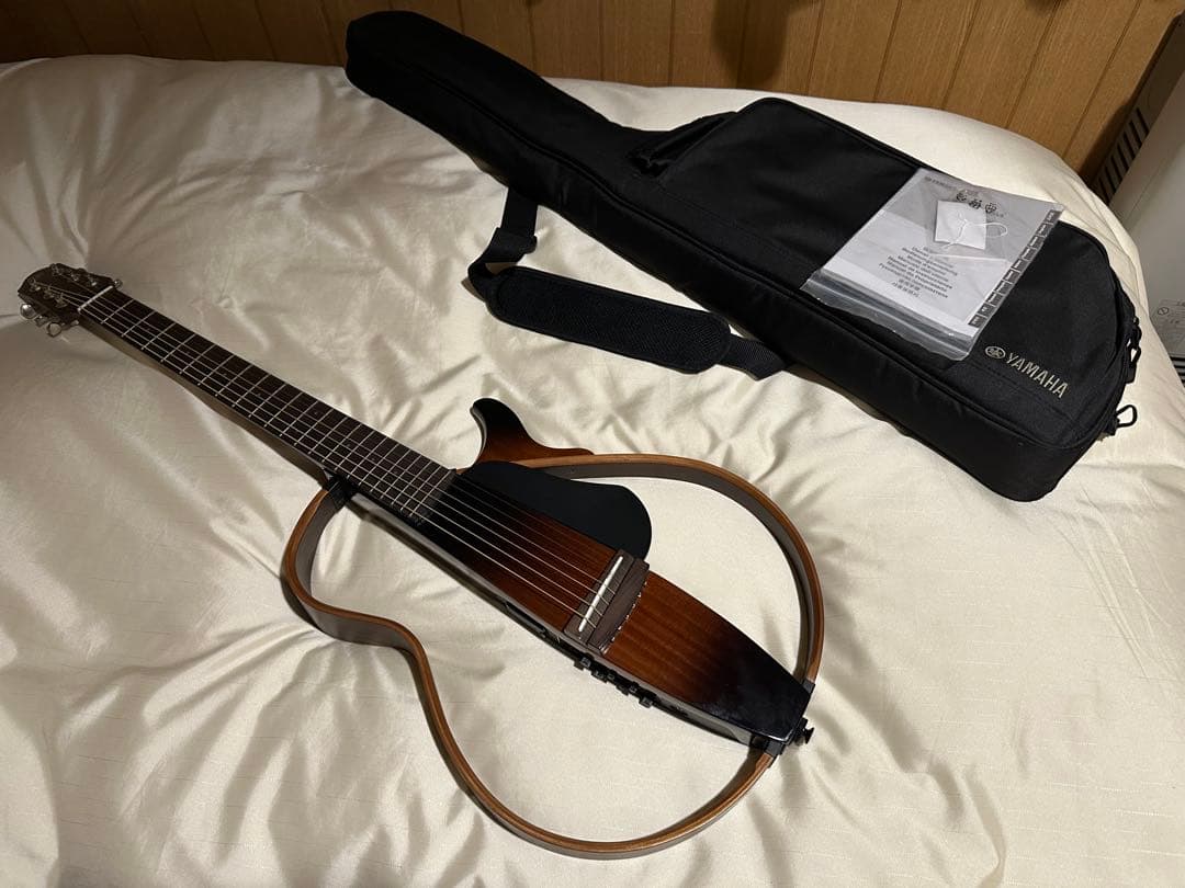YAMAHA SLG200S ケース付き サイレントギター