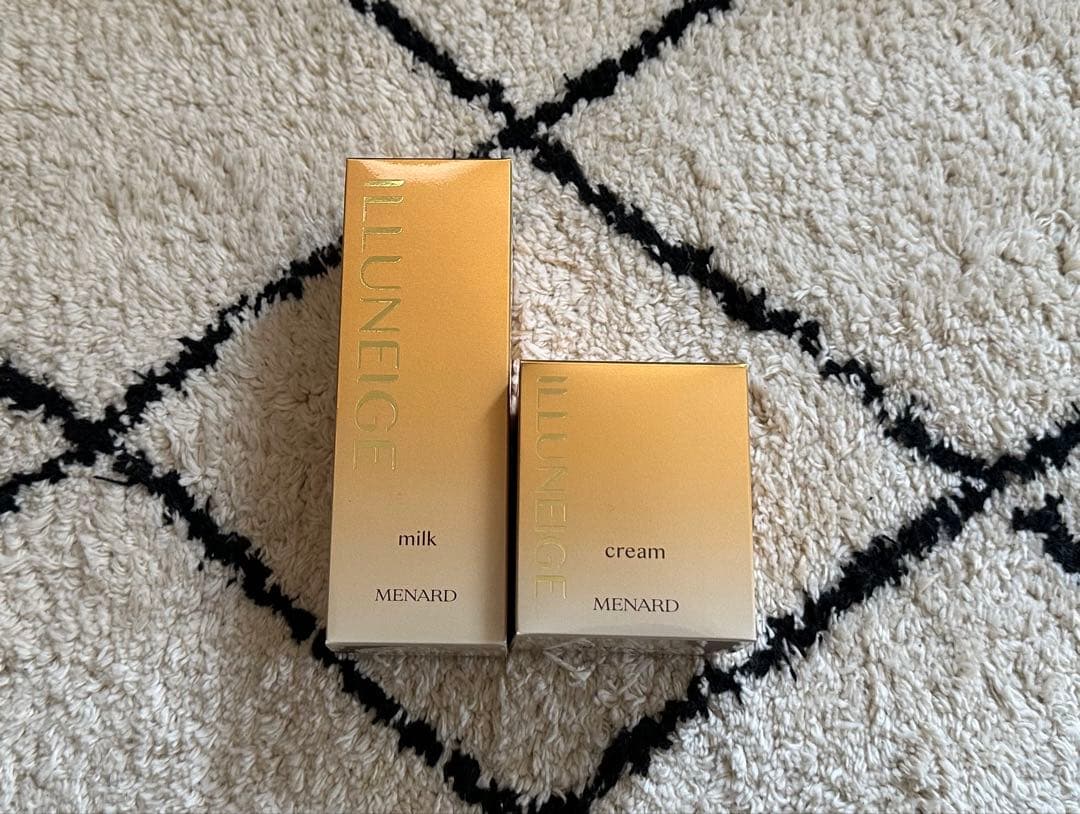メナードイルネージュミルクローション&クリーム2点セット