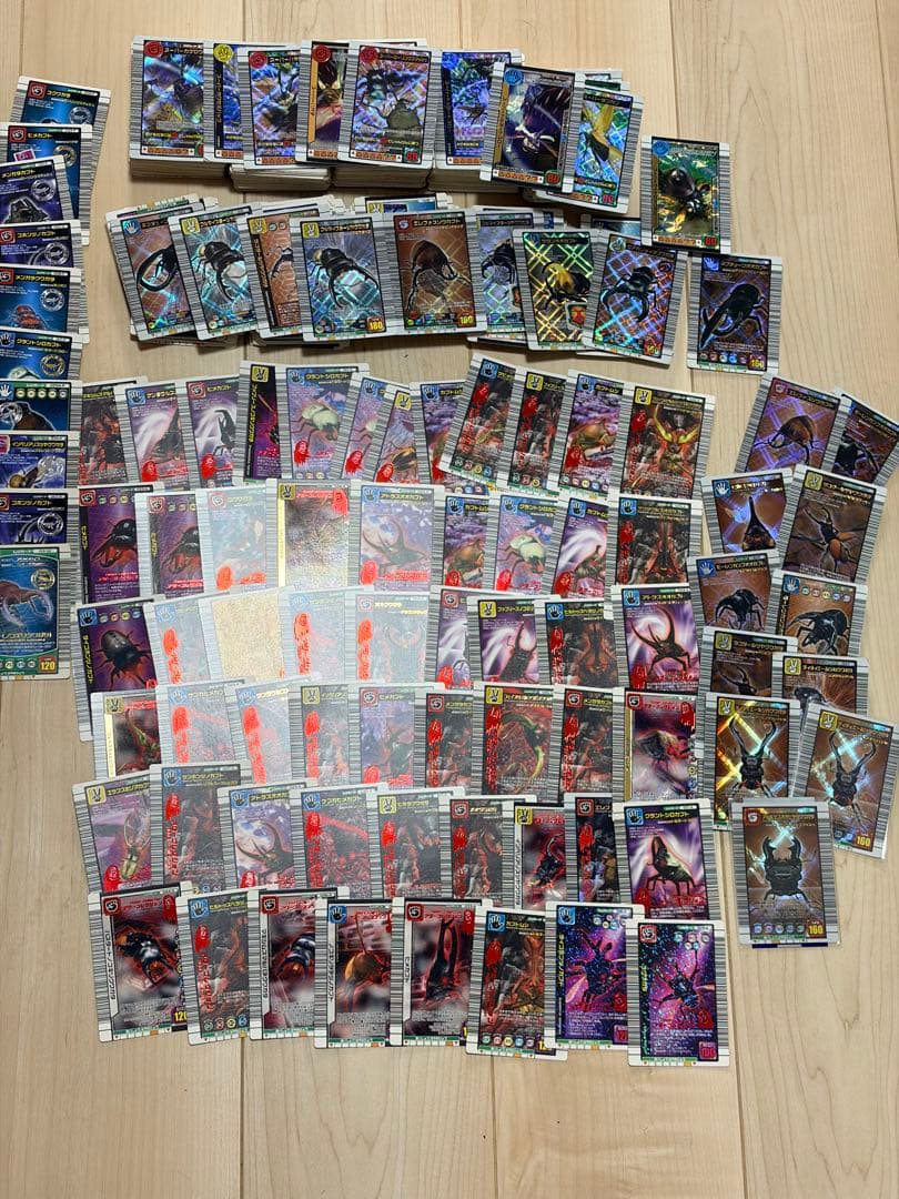 【約300枚】ムシキングカード　まとめ売り