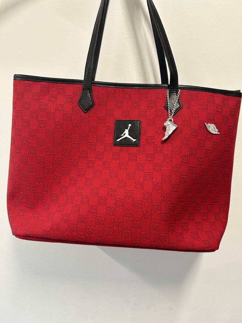NIKE JORDAN モノグラムトートバッグ