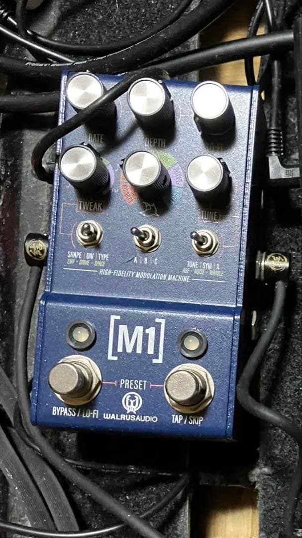 walrus audio M1 マルチモジュレーション multimod Walrus Audio M1 High-Fidelity Modulation Machine - 合計18種類の