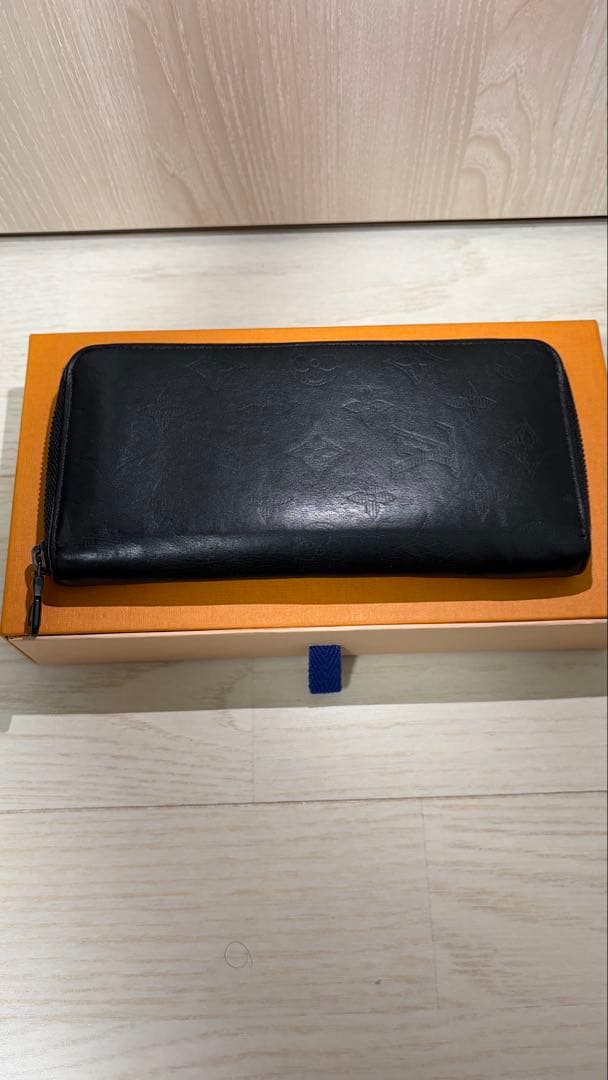 ルイヴィトン　長財布（黒）　モノグラム