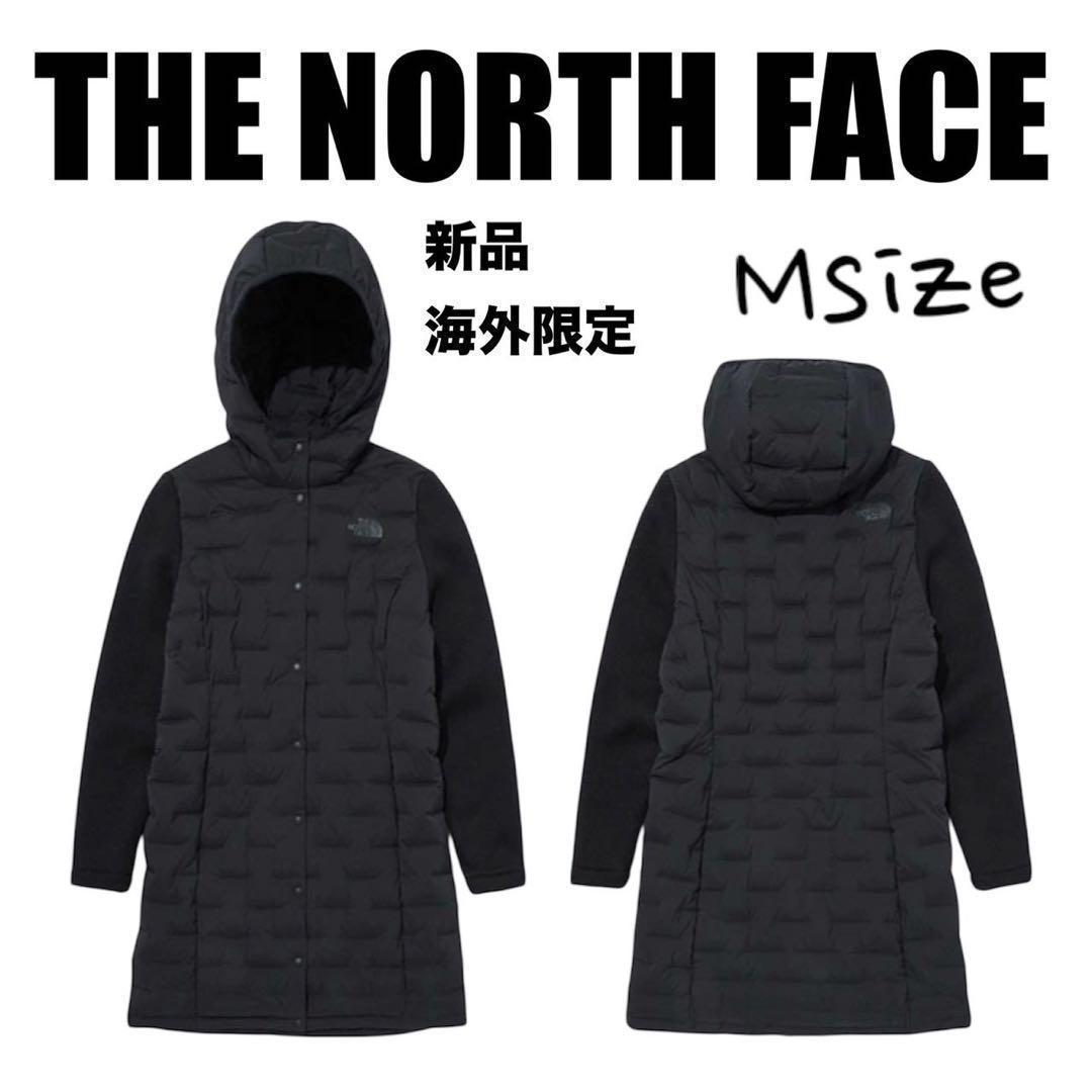 新品⭐️ノースフェイス高級グースダウンチューブ切替コート　ブラックM韓国限定
