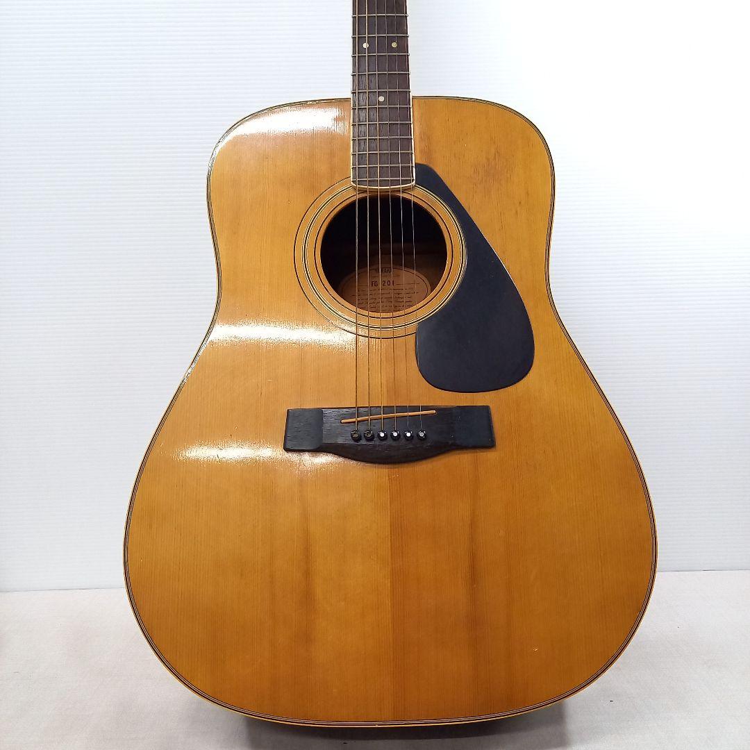 YAMAHA アコースティックギター FG-201 オレンジラベル 日本製 YAMAHA FG-201 アコースティックギター オレンジラベル期 ビンテージ