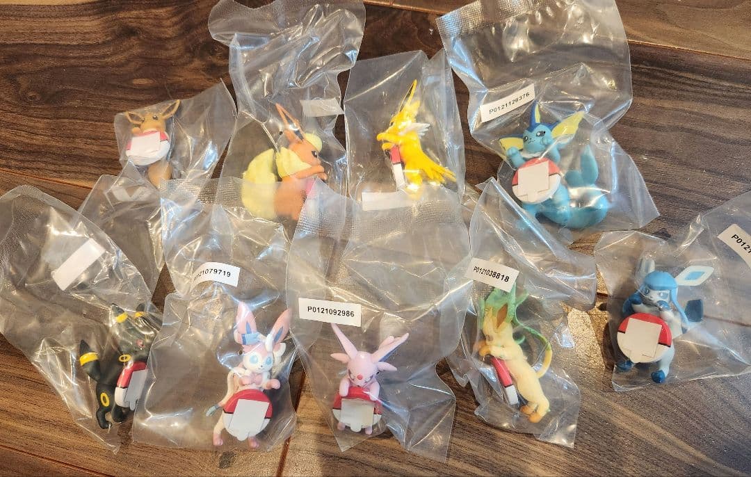 ポケモン 一番くじ F賞 街歩きちらりんフレンズ コンプリートセット