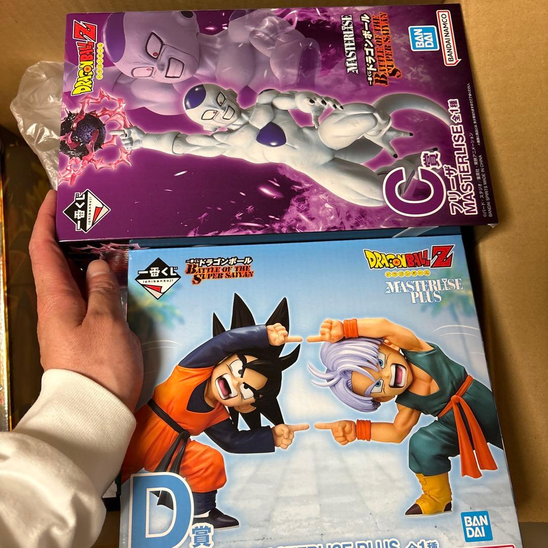 ドラゴンボール一番くじ　D賞孫悟天&トランクス　C賞　フリーザ　フィギュア