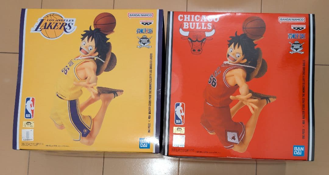 【即日発送】ベースショップ　NBA　モンキー・D・ルフィ フィギュア 2点セット