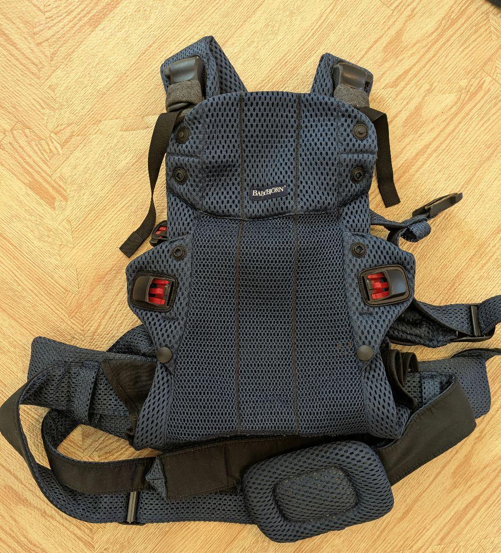 【箱説明書あり】ベビービョルンハーモニー　BABYBJÖRN ネイビー