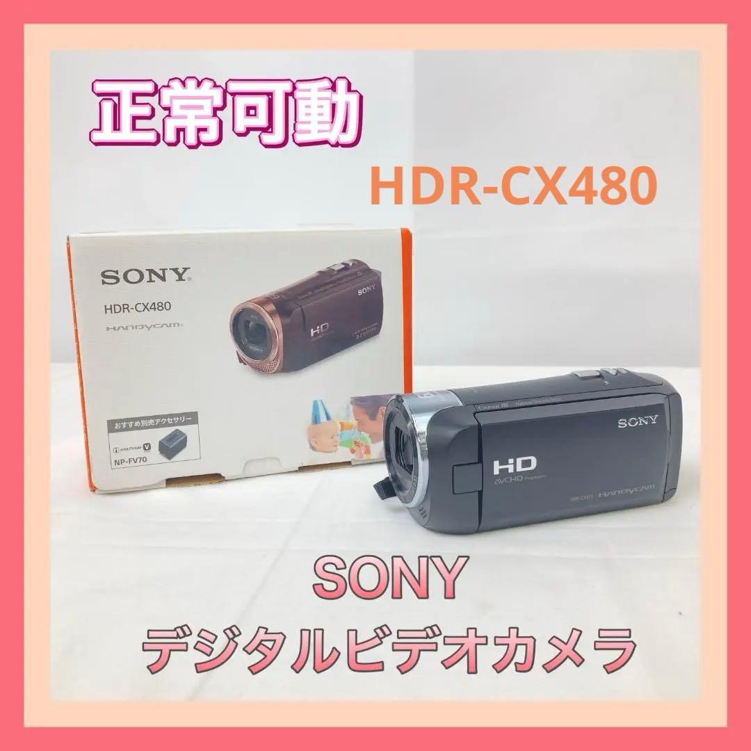 【D1193-120-5】ビデオカメラ SONY ソニー HDR-CX480