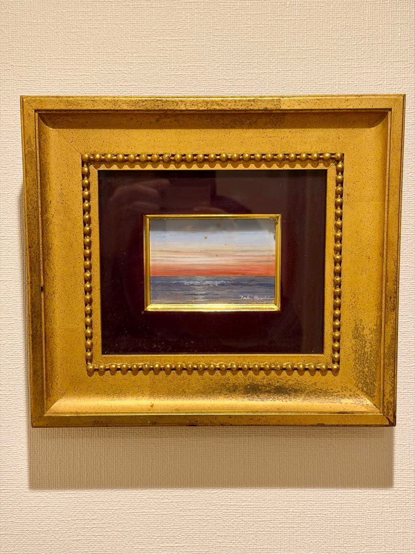 油彩画 海の風景