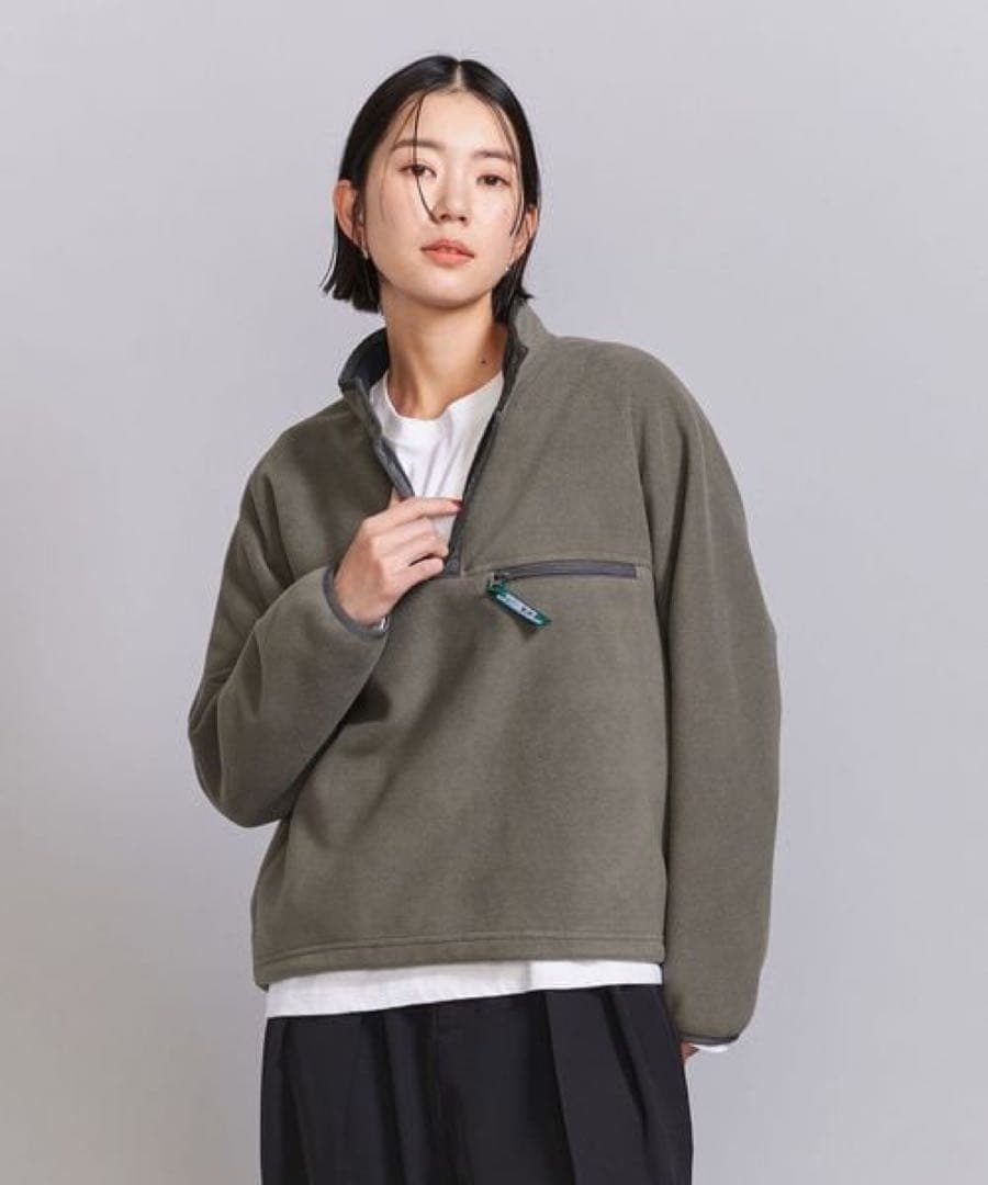 【L.L.bean×united arrows】ソロン・フリース・プルオーバー