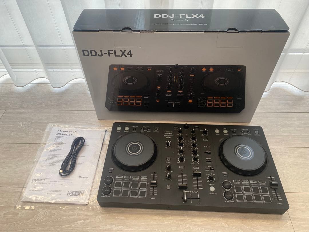 Pioneer DDJ-FLX4 DJコントローラー DDJ-FLX4 - マルチアプリ対応2ch DJコントローラー (Black)