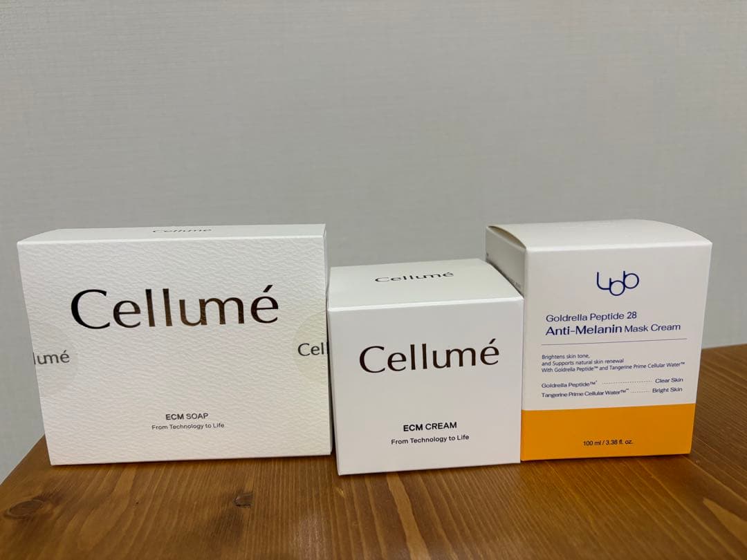Cellumé ソーププレゼントセット　ECM CREAM➕lbbクリーム