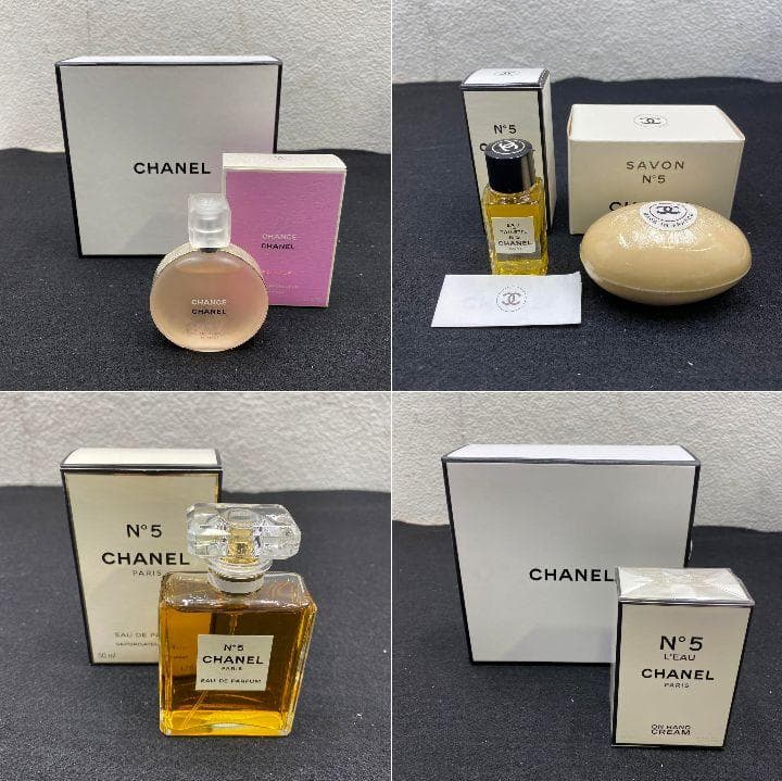 CHANEL シャネル 香水/石鹸/ヘアミスト/ハンドクリーム 4点セット