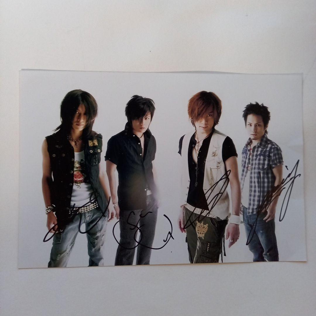 ラクリマクリスティ　サイン入り写真 La'cryma Christi【Resurrection】直筆サイン入 セット - メルカリ