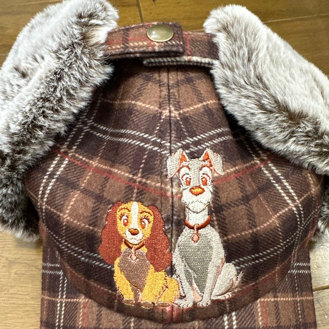 タグ付き新品 ディズニー わんわん物語 レディ トランプ キャップ 帽子