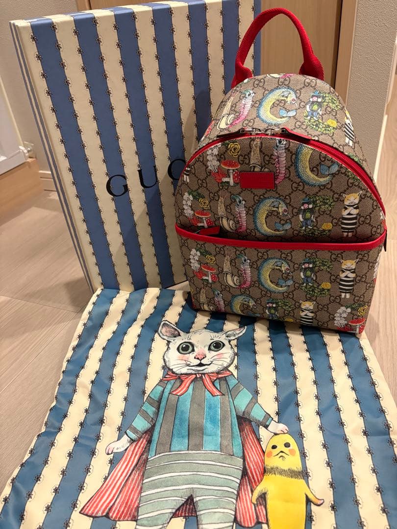 さりー グッチ ヒグチユウコ GGスプリーム バックパック 2408277