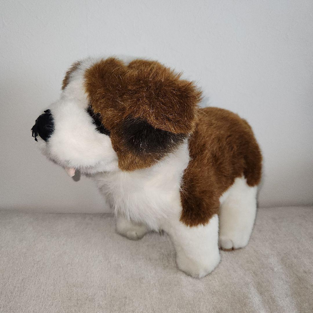 セントバーナード 子犬 BIG ぬいぐるみ レトロ